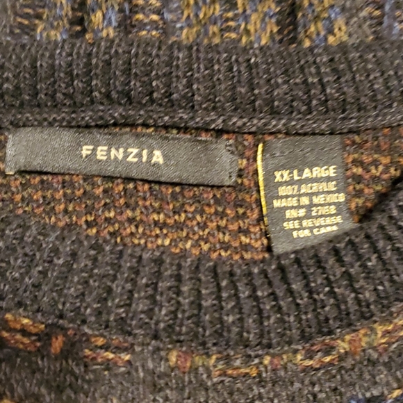Fenzia Crew Neck Sweater, Size XXL - Picture 2 of 3